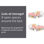 Letti contenitore HomeStock in truciolato con struttura letto
