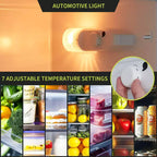 Mini Frigo da 4,5 Piedi Cubi con Congelatore, Frigorifero Compatto con Porta Reversibile, Termostato Regolabile ad Efficienza Energetica, Piccolo Frigo