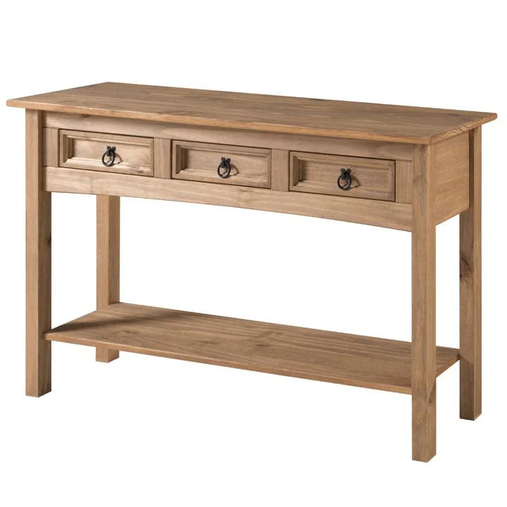 Consolle in Legno con 3 Cassetti Corona | Furniture Dash - N/A