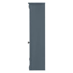 Mobile bagno moderno da 90 cm con lavabo integrato e specchiera, 2 ante e 2 cassetti