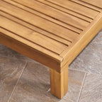 Set da conversazione Brava da 6 pezzi per esterni in legno di acacia di Christopher Knight Home