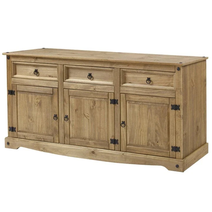 65 Credenza da buffet in legno stile rustico - Collezione Corona