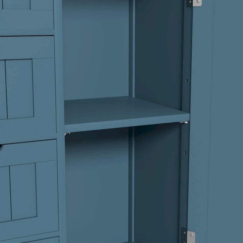 Mobiletto contenitore da bagno VEIKOUS con 4 cassetti