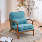Poltrona imbottita Mid-Century Modern