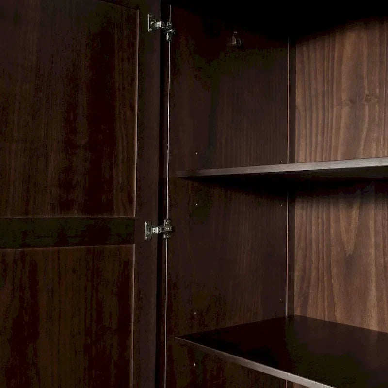 Armadio a due ante in legno massello - 41x72x22