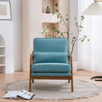 Poltrona imbottita Mid-Century Modern