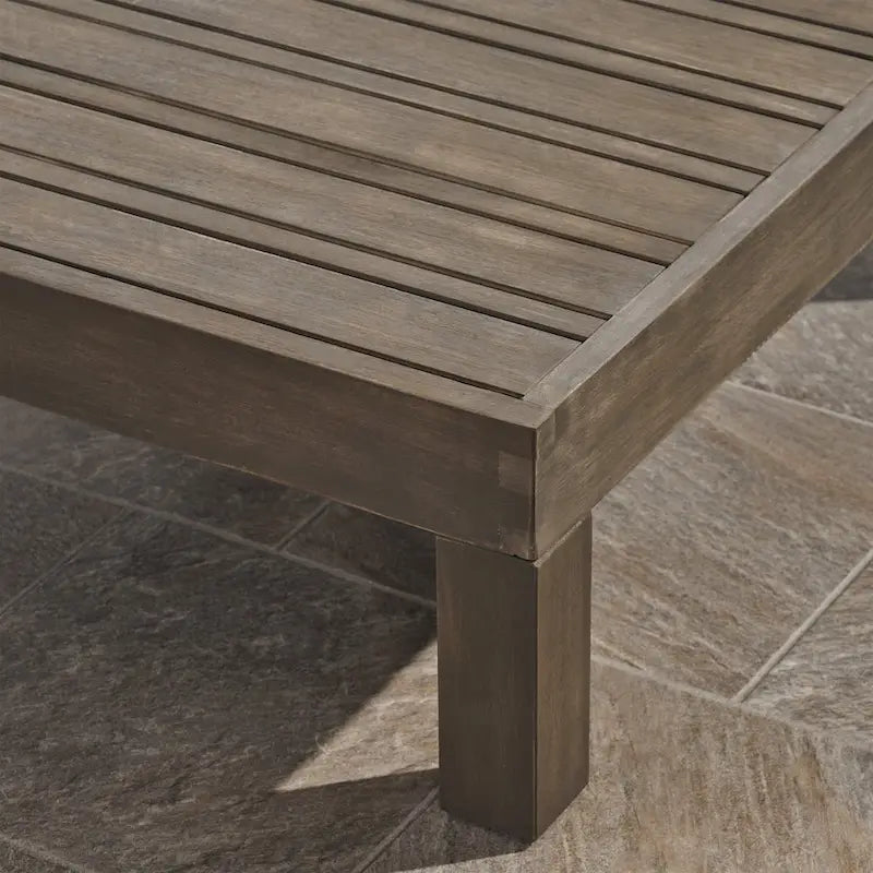 Set da conversazione Brava da 6 pezzi per esterni in legno di acacia di Christopher Knight Home