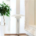 HomeyFad Lampada da tavolo a LED a livelli postmoderna con alimentazione integrata