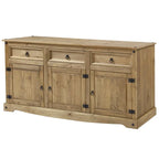 65 Credenza da buffet in legno stile rustico - Collezione Corona