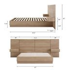 Set camera da letto Nexera Milano 4 pezzi queen size