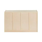 Meuble de rangement à roulettes Cubby avec 15 bacs à ouverture frontale, 3x4, Meuble pour enfants
