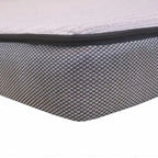 Divano letto in tessuto scamosciato marrone rustico Rancho - 37 x 86 x 40