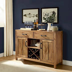 Credenza Crosley Roots finitura naturale - 52 L x 18 P x 36 H