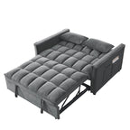Divano letto matrimoniale con penisola reversibile