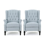 Poltrone reclinabili in tessuto trapuntato Walter (set da 2) di Christopher Knight Home