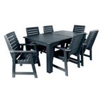 HIGHWOOD PROFESSIONAL Set da pranzo da esterno 7 pezzi 42x72