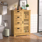 Mobiletto contenitore da bagno VEIKOUS con 4 cassetti