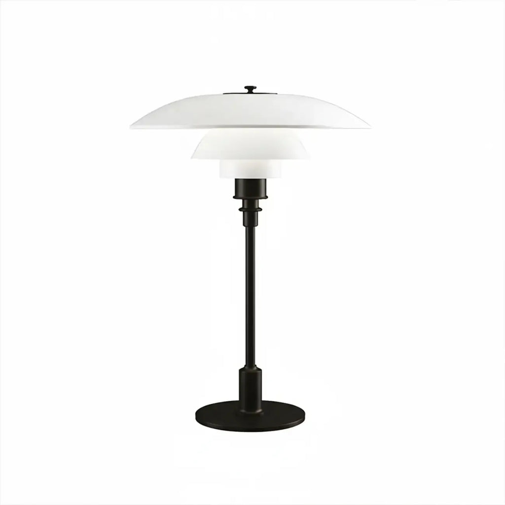HomeyFad Lampada da tavolo a LED a livelli postmoderna con alimentazione integrata