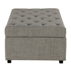Divano Letto Pieghevole, Pouf da 49.6 con Divano Letto Pieghevole, Pouf Convertibile con Materasso Memory e Design Trapuntato