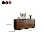 Comò in legno stile Art Déco con intagli geometrici