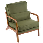 Poltrona imbottita Mid-Century Modern