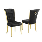 Best Quality Furniture D325-SC324-7 Set da pranzo rotondo 5 pezzi
