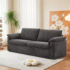 Dyonery 86 Divano a due posti Cloud, Seduta Profonda e Ampi Braccioli con Cuscini, Telaio Robusto, Design Ergonomico Traspirante
