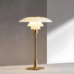 HomeyFad Lampada da tavolo a LED a livelli postmoderna con alimentazione integrata