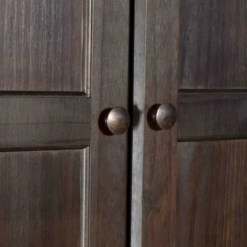 Armadio a due ante in legno massello - 41x72x22