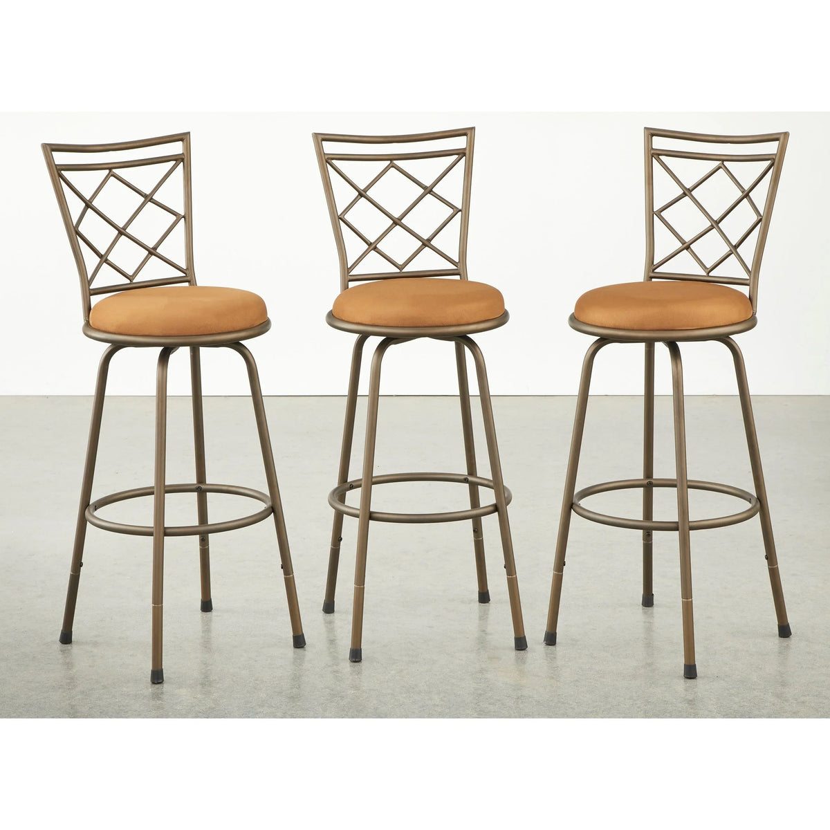 Sgabelli girevoli regolabili in altezza Simple Living Alyssa (set da 3)