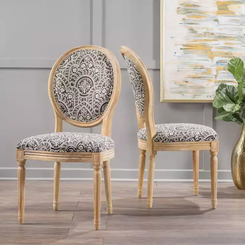 Set di 2 sedie da pranzo Phinnaeus - Christopher Knight Home