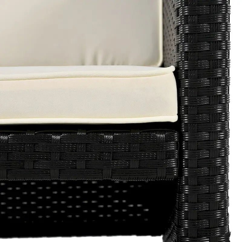 Cornice per Spa, Struttura per Spa Quadrilatera, Divano Sezionale da Esterno in Rattan
